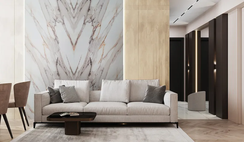 Кварцевый агломерат Calacatta Oro